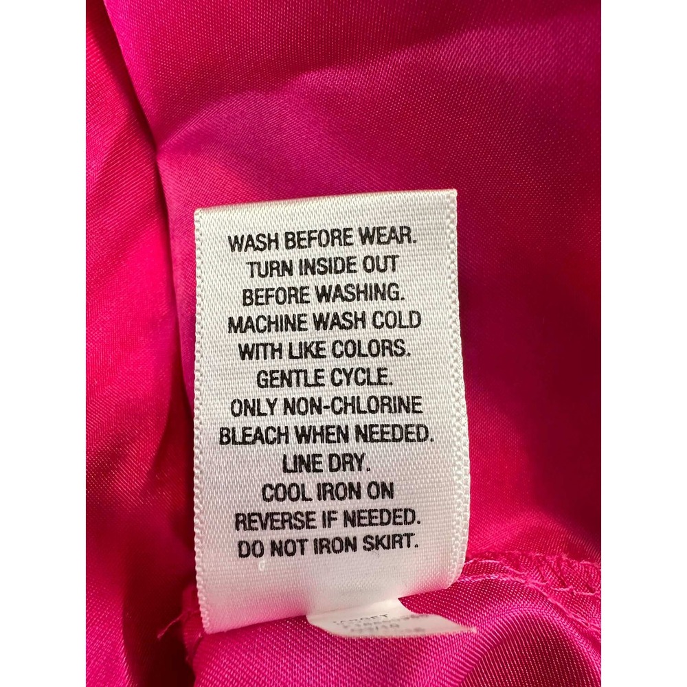 Cherokee Girls Velvet Lace Party Dress Pink Black Sleeveless Formal - Picture 9 of 9